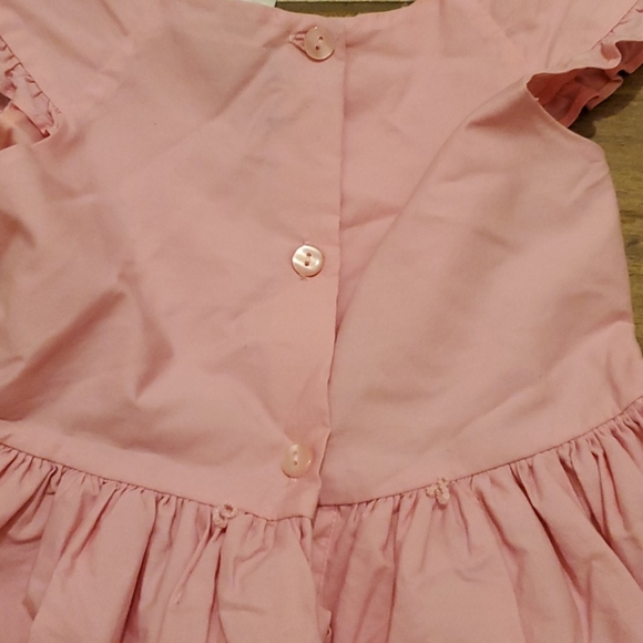 🐇HP🌸Eyelet Dress Sweet Heart Rose Girls Size 6 - Picture 8 of 11